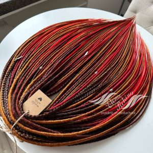 Extensão de Dreads Sintéticos Coloridos