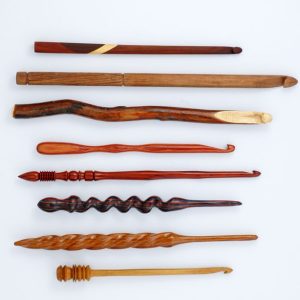 Agulha crochet varias